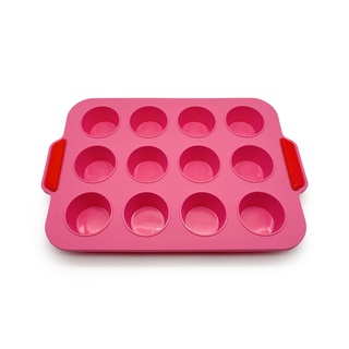 Forma Para 12 Cupcakes De Silicone - Oikos
