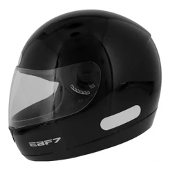 CAPACETE FECHADO EBF 7 MODELO SOLID PRETO BRILHANTE