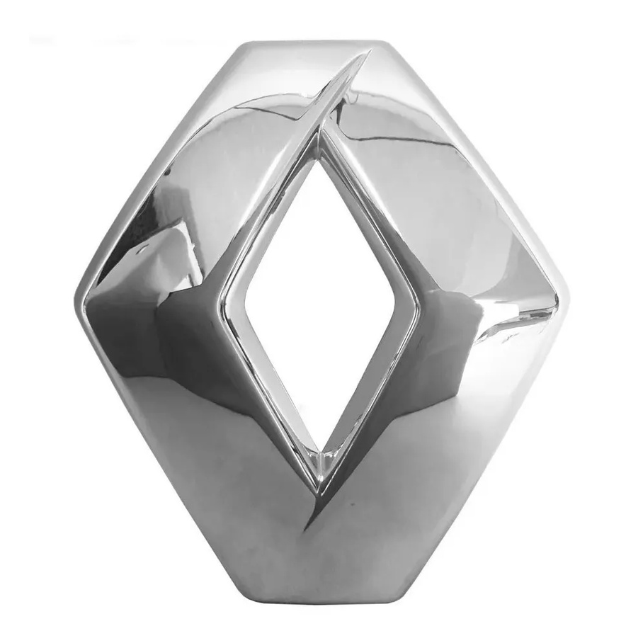 Emblema Renault Logo Cromado Da Grade Fluence 2015 Acima
