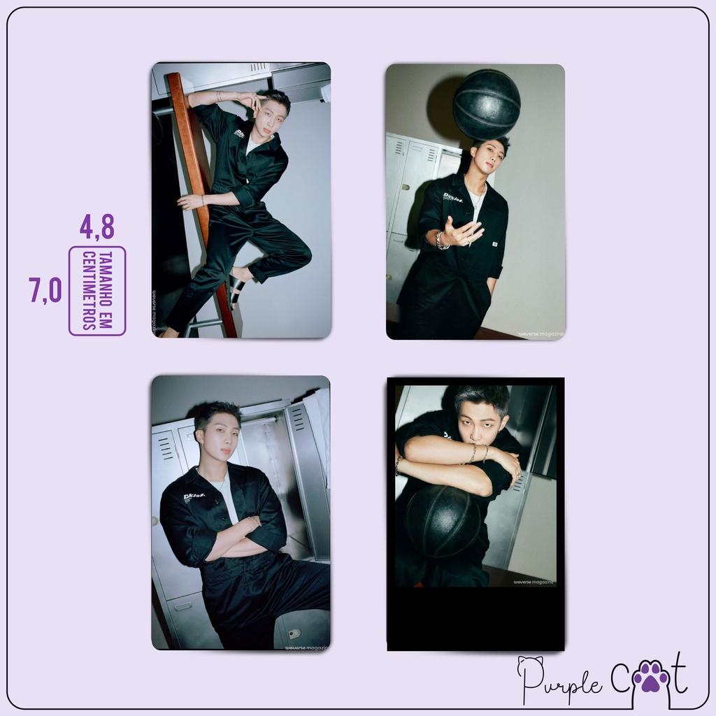 Kit Mini Photocards Namjoon BTS | Fanmade | Shopee Brasil