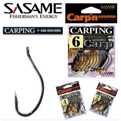 ANZOL SASAME CARPING F-506 BLACK NICKEL - VARIOS TAMANHOS