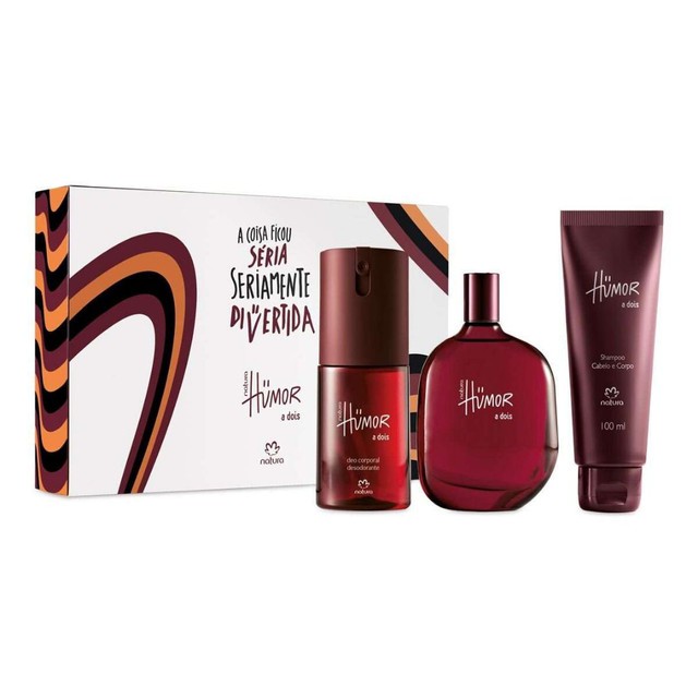 Natura Humor A Dois Masculino - kit presente | Shopee Brasil