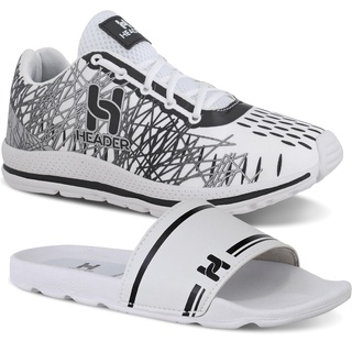 Kit Tênis Masculino Header Spider Várias Cores Promoção Oferta + Slide