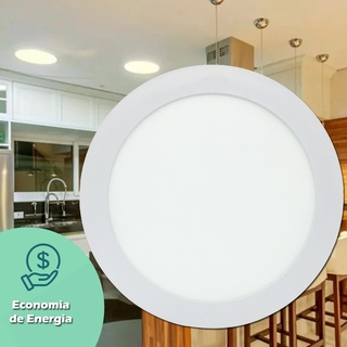 Painel Led Plafon Embutir Super Slim 18w Branco Bivolt 6500k
