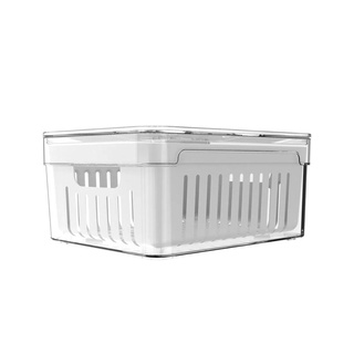 Organizador Clear Fresh com Cesto 2,2L Natural - Ou Martiplast