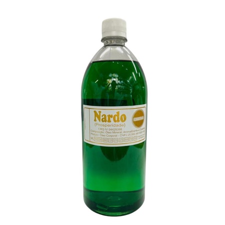 óleo de unção nardo  1 litro