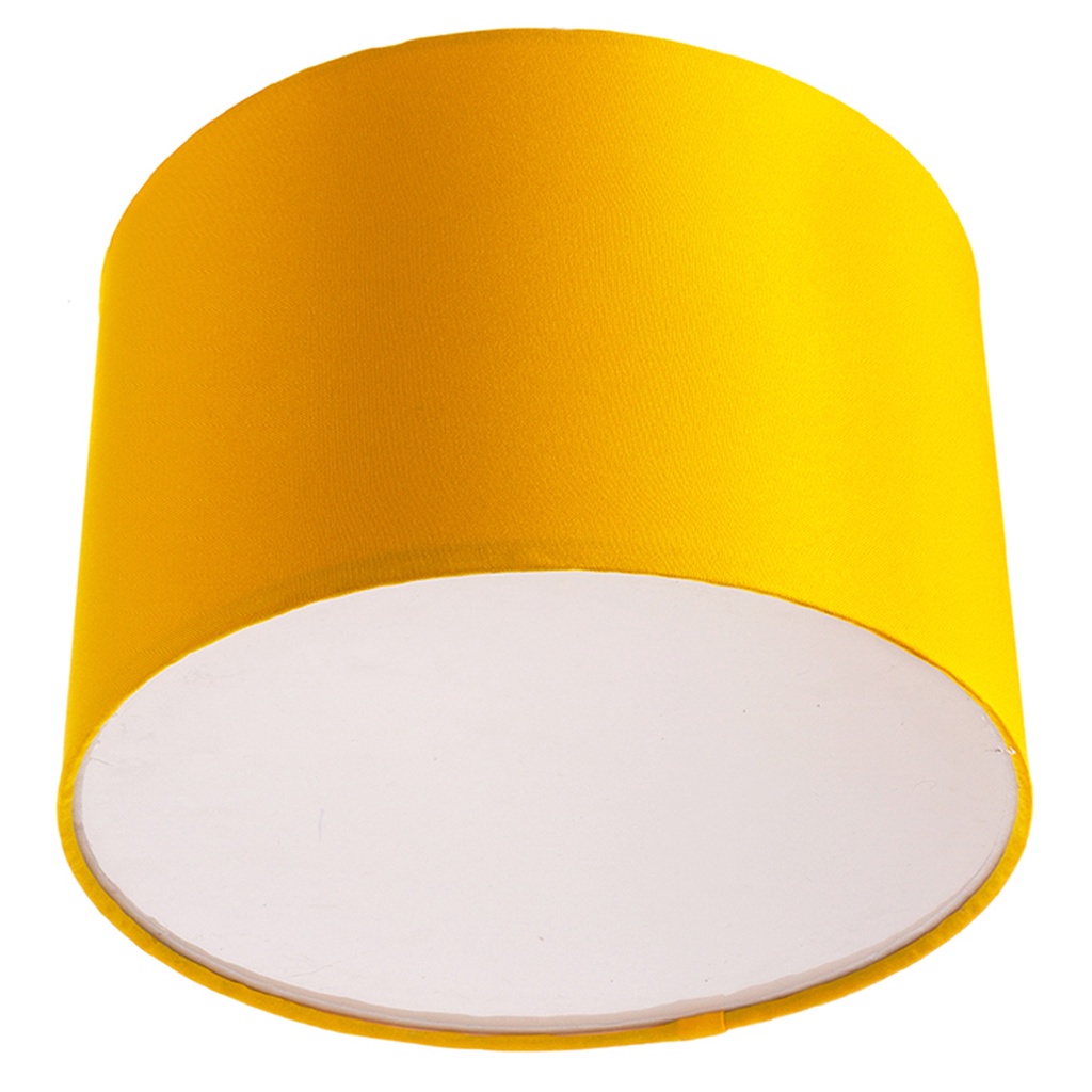 Lustre Plafon Cupula Dome 30x20cm Magnifico Amarelo