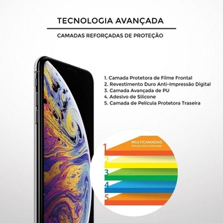 Película Traseira de Fibra de Carbono para iPhone 12 / 12 Pro - Gshield em Oferta na Shopee