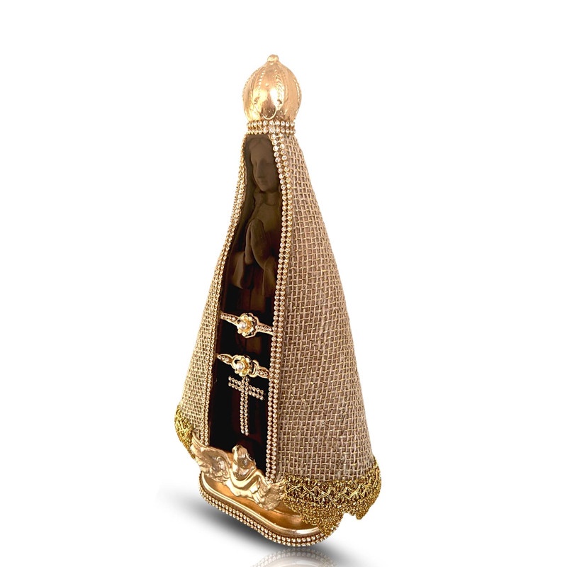 Imagem Da Senhora Aparecida Nossa Senhora Barroca 30cm