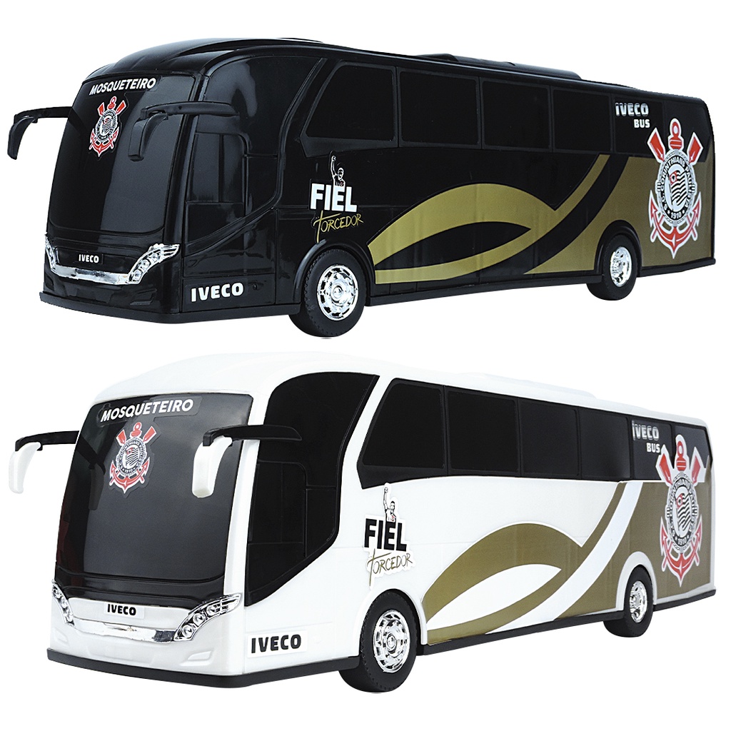 Brinquedo Ônibus Iveco Corinthians Gavioes da Fiel | Shopee Brasil