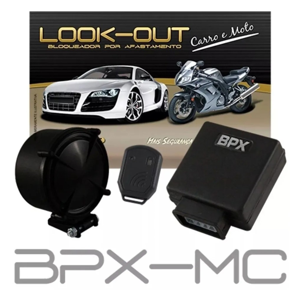 Alarme Bloqueador por Afastamento BPX Carro e Moto em Oferta na Shopee