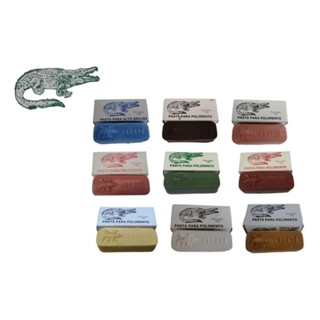 Pasta Jacaré Polir 145g Original Madeira Inox Acrilico Afiar em Oferta na Shopee