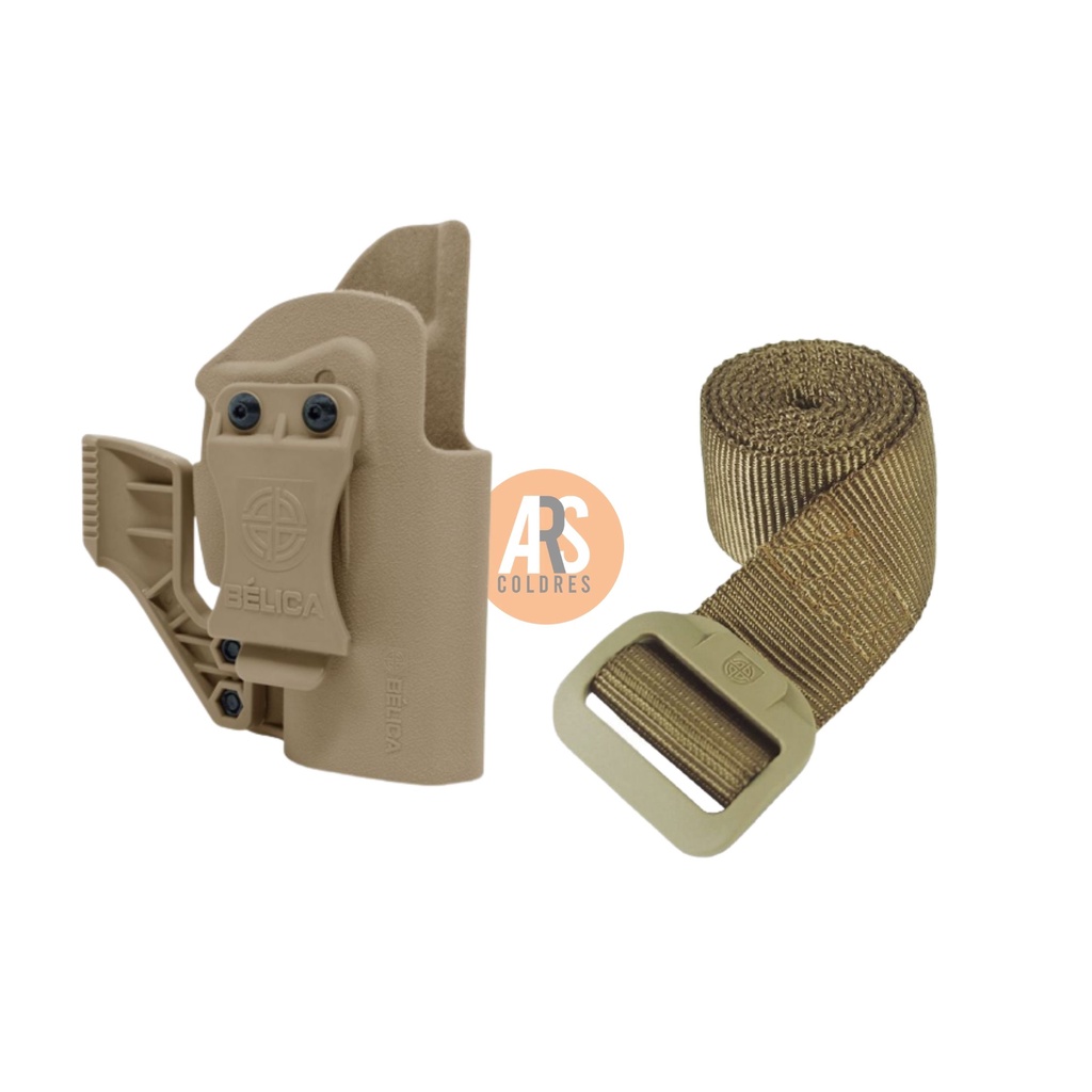 Coldre Velado Para Pistola Taurus G3c Toro + Cinto Bdu 40mm