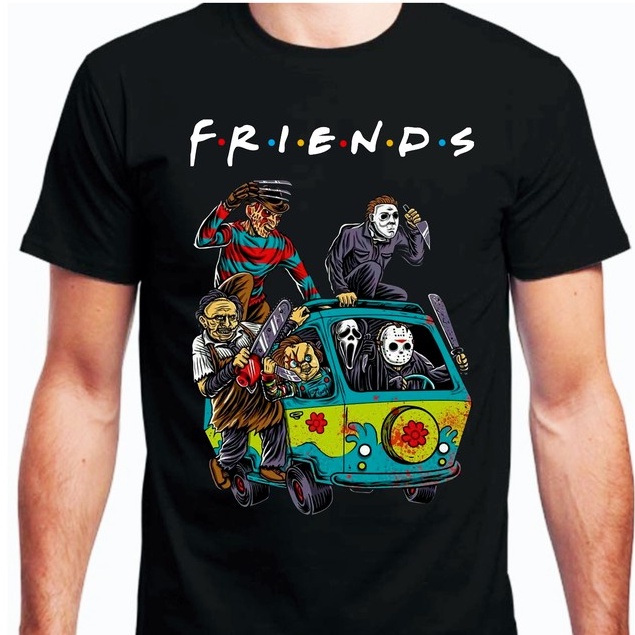 Camiseta Friends Terror Filmes