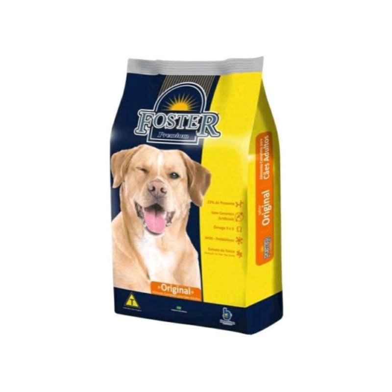 Ração comida para cães adultos FOSTER PREMIUM 15kg