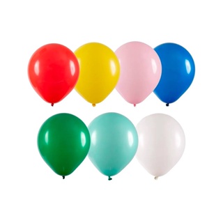 Balão 5 Polegadas Redondo Liso Balões Joy 50und em Oferta na Shopee
