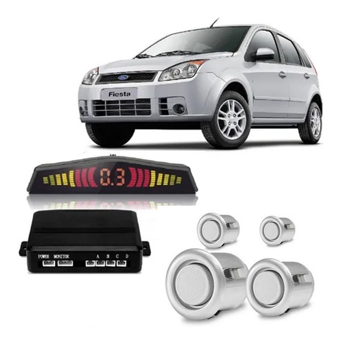 Sensor De Ré Prata Ford Fiesta 2011 2012 2013 2014 em Oferta na Shopee