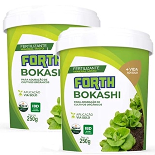 Kit 2 Adubo Fertilizante Forth Bokashi 250g P/ Cultivos Orgânico em Oferta na Shopee