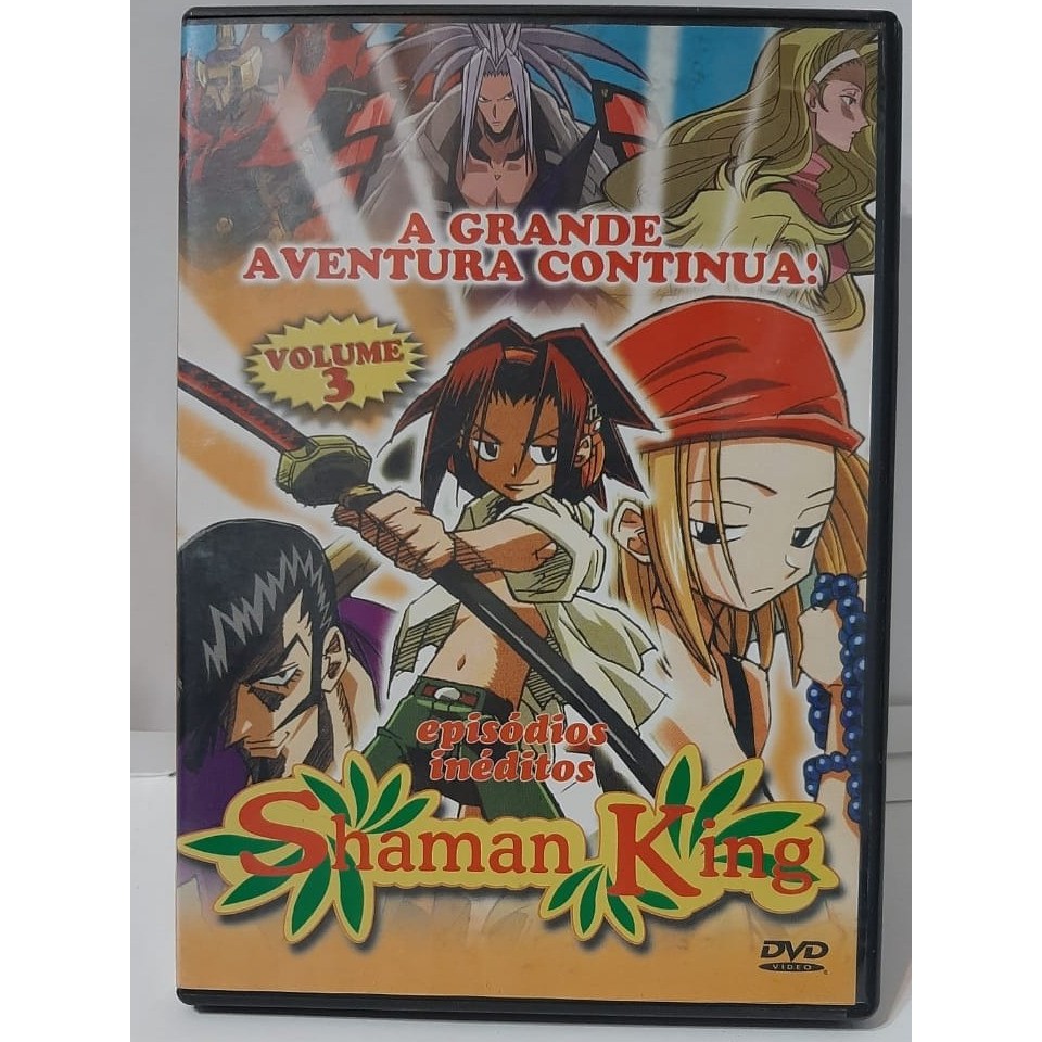 Dvd Original Shaman King Volume 3 Shopee Brasil