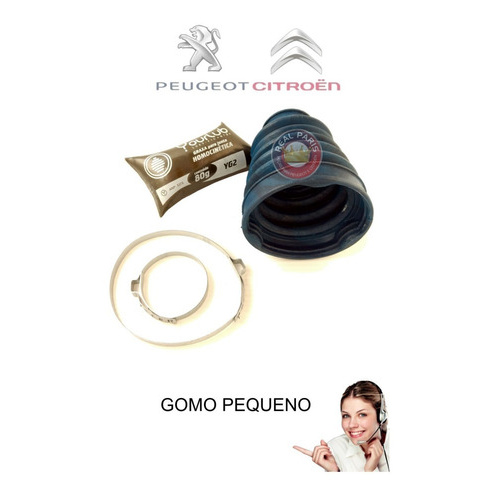Kit Coifa Homocinetica Tripoide Cambio Peugeot 307 C4 1.6
