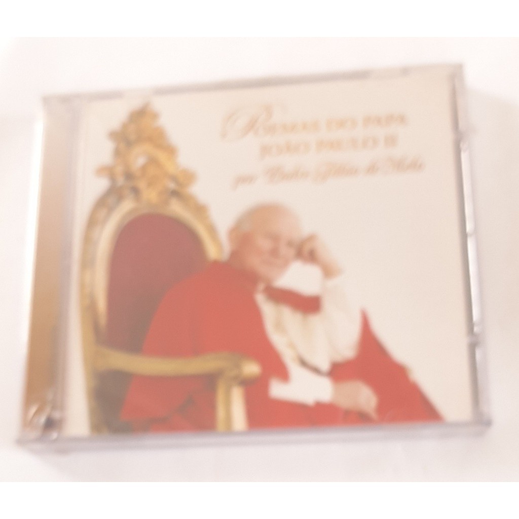Cd Padre Fábio De Melo  - Poemas Do Papa João Paulo 2 (Lacrado) *