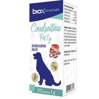 Condroitina Pet Suplemento Para Artrite Artrose 1g 60 Comprimidos em Oferta na Shopee