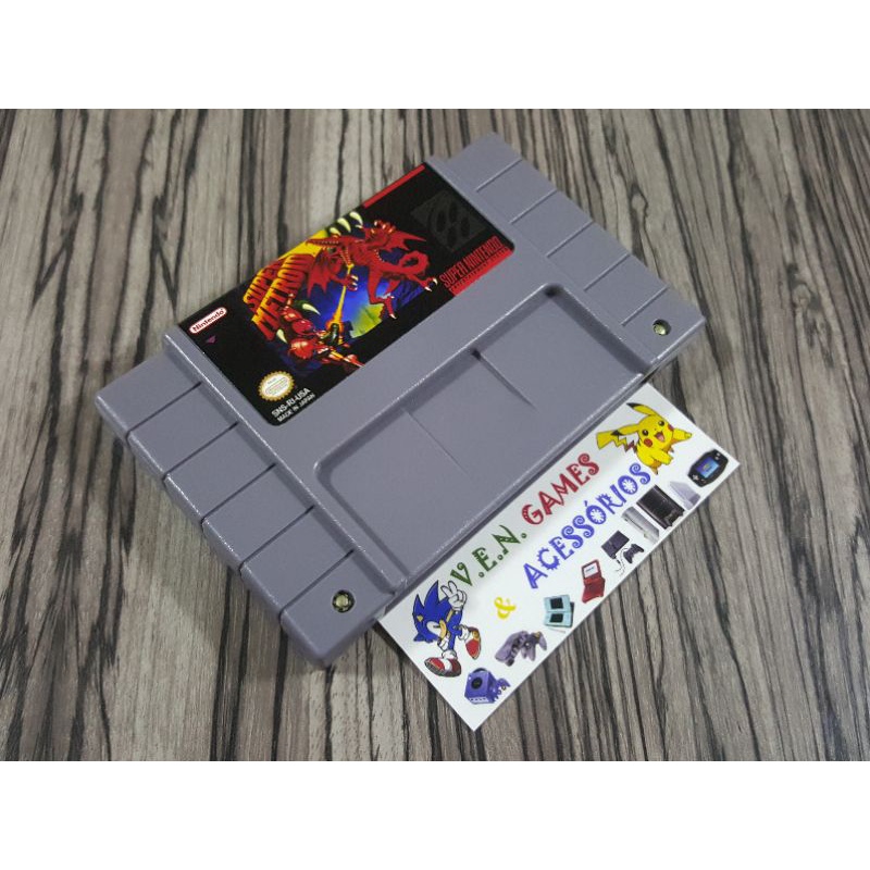 Super Metroid Br + Nosferatu P/ Super Nintendo!!!!!