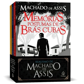 Box Realismo de Machado de Assis - Dom Casmurro - Quincas Borba - Memoria Postumas de Bras Cubas em Oferta na Shopee