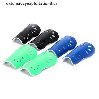 (Extensiveyexploitation3.Br) Caneleira De Futebol Infantil Leve Flexível Para Esportes / Proteção De Perna.