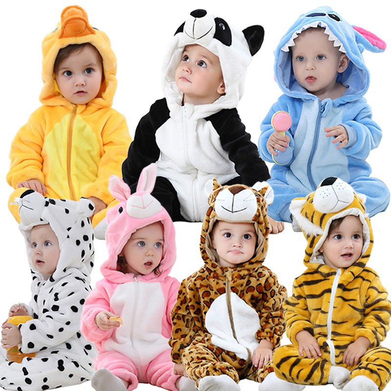 Bebe Recem Nascido Da Menina Do Menino Com Capuz Romper Macacao Bodysuit Roupas Roupas Flanela Pijamas Romper Do Bebe Animal Macacao Traje Com Capuz Macacao Inverno Primavera Shopee Brasil