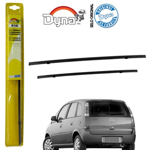Refil Dyna Palheta Tras. Peugeot 306 1993 Até 2001