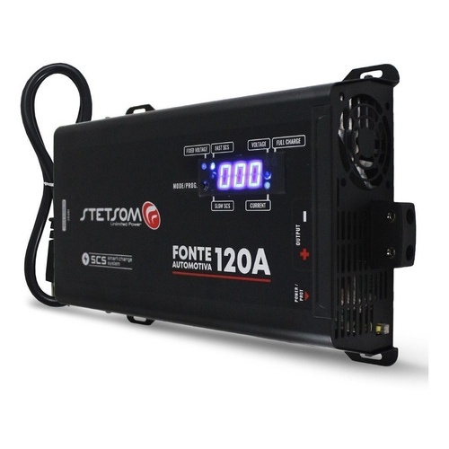 Fonte Automotiva Stetsom Infinite 120ª Bivolt Carregador em Oferta na Shopee