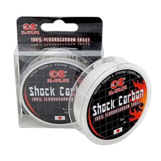 Linha para Chicote Fluorcarbon Shock Carbon – Maruri 0,35mm em Oferta na Shopee