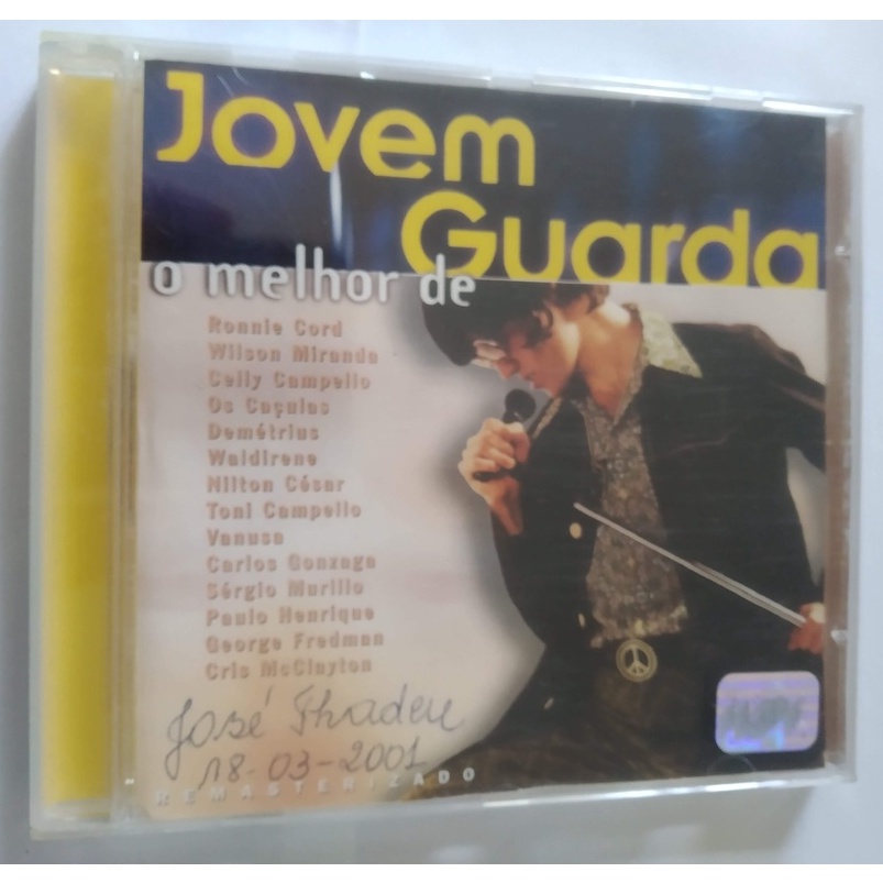 Cd Jovem Guarda – o Melhor de Ronnie Cord, Wilson Miranda, Celly Campello, Os Caçulas, Demétrios e Outros — R$ 19,90 em Shopee