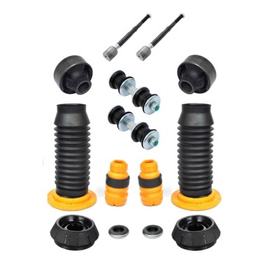 Kit Batente Amortecedor Coxim Bucha Axial Bieleta Jac J2