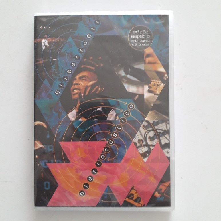DVD Gilberto Gil - Eletroacústico - Lacrado