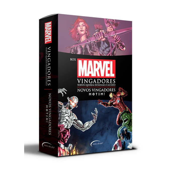Box Marvel Vingadores - Todos Querem Dominar O Mundo em Oferta na Shopee
