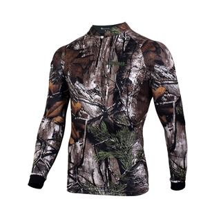 Camiseta Caça e Pesca Winfisher Proteção Solar UV50 - Camuflado Floresta