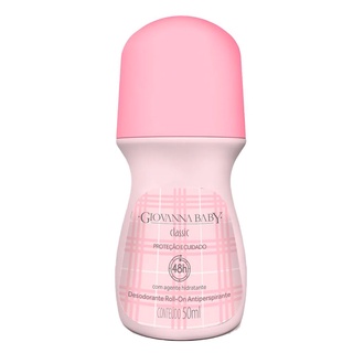 Desodorante Roll On Giovanna Baby Rosa 50ml