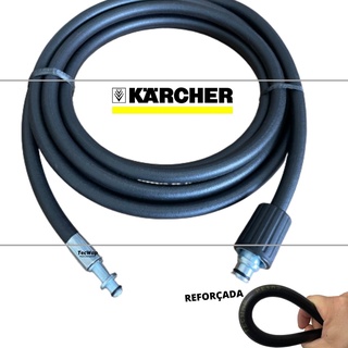 03 Metros Mangueira Para Lavadora de Alta Pressão Karcher Terminal Aço