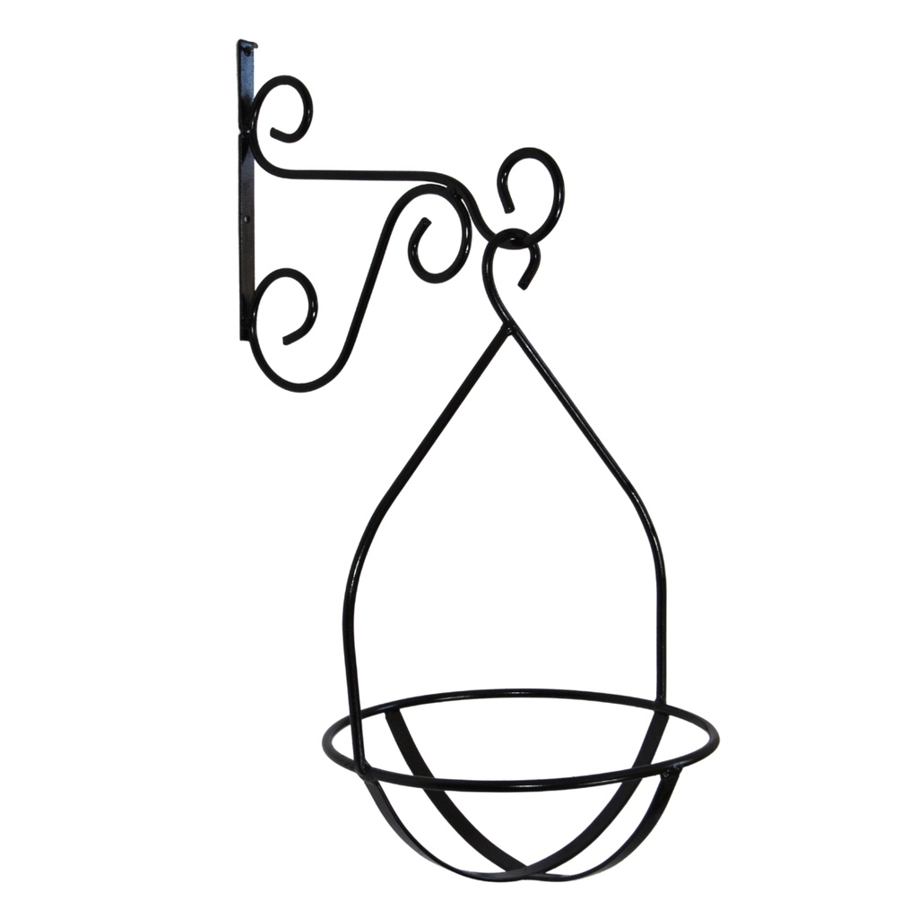 Suporte De Vaso De Parede Com Mão Francesa Jardineira De Parede
