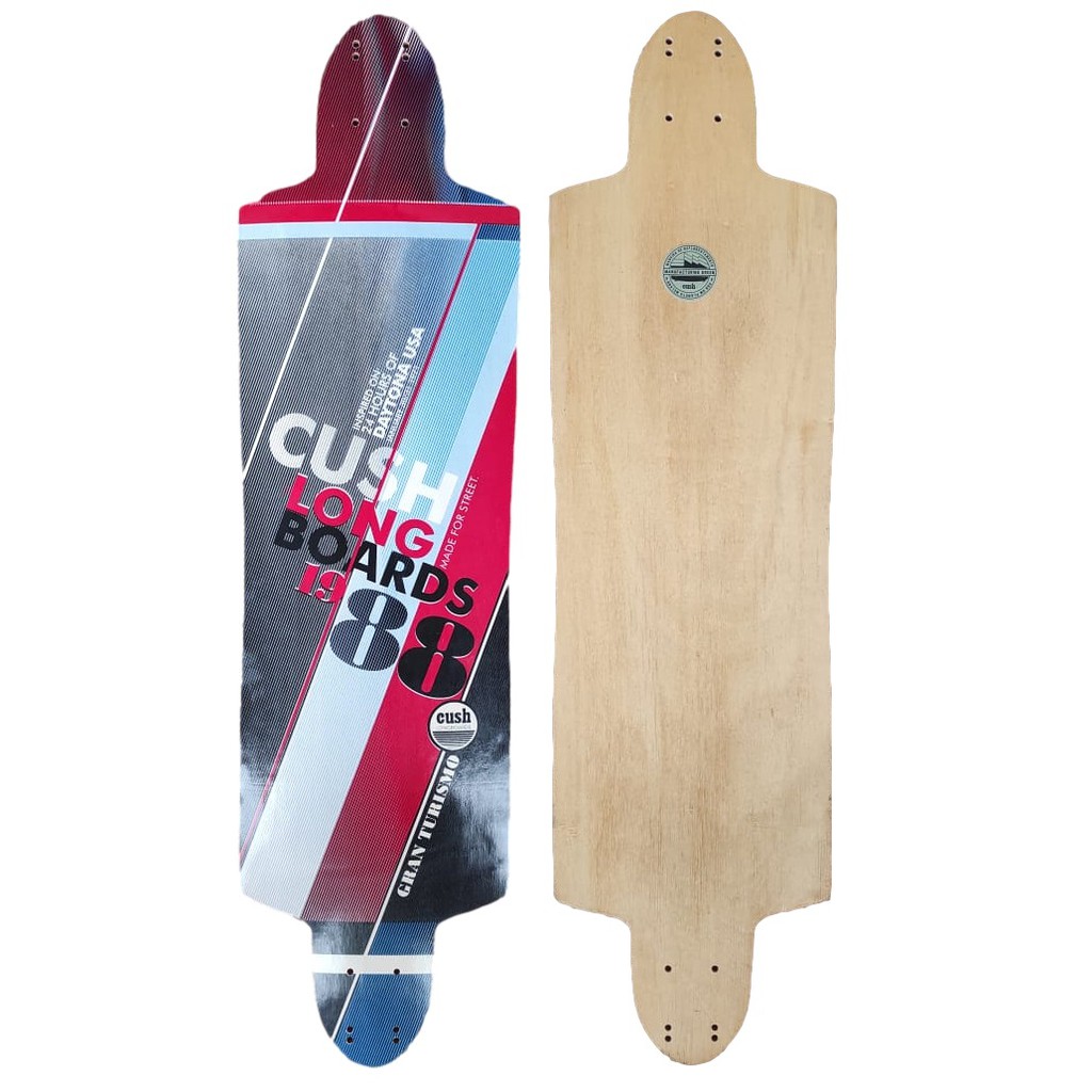 Shape Cush Longboard Skate Top Mount #A - Long Board Marfim