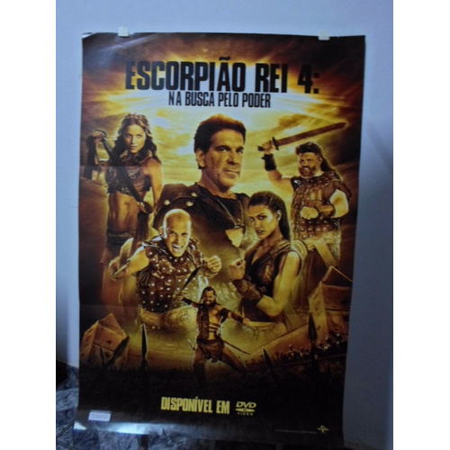 Poster Escorpião Rei 4 - Na Busca Pelo Poder - 64 X 94