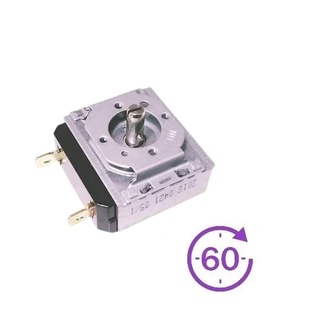 Timer Forno Elétrico 60 Minutos chavetado Suggar/ Philco/ Britânia/ Black & Decker/ Fogatti