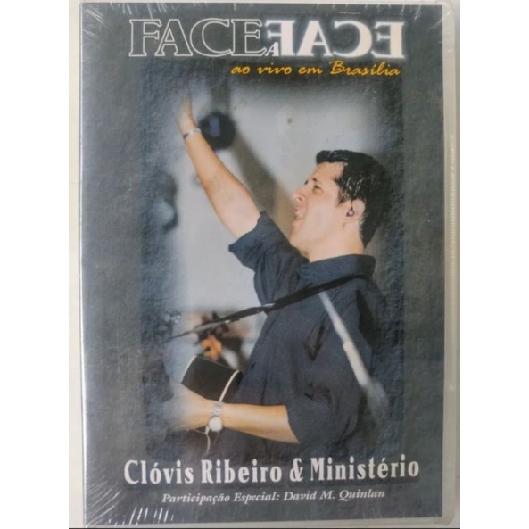 Dvd Face A Face - Em Brasília - Clóvis Ribeiro E Ministério