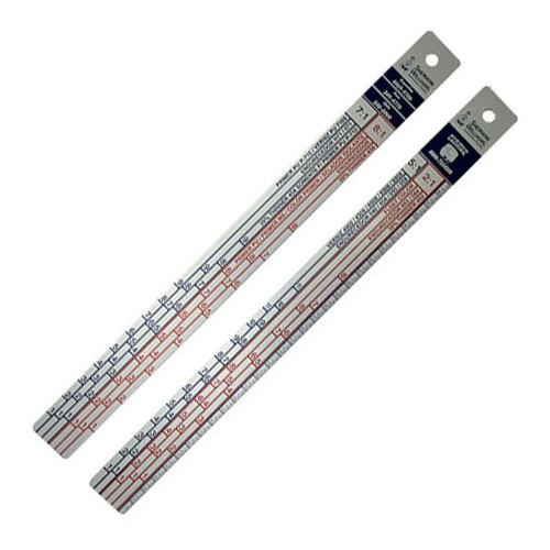 Régua Para Catalise De Tintas Tradicional Lazzuril em Oferta na Shopee