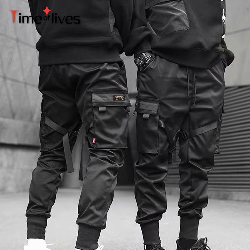 calça jogger cargo masculina