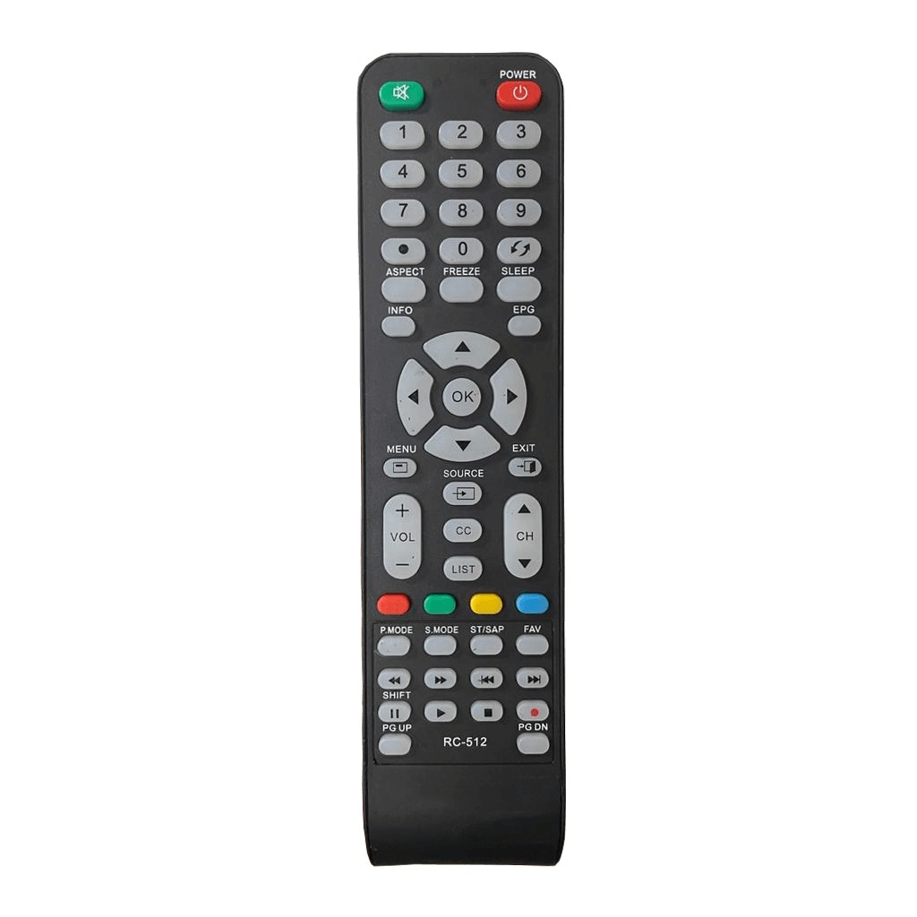 Controle Remoto Para Tv Lcd Cce Rc 512 516 517  C390 D40 D42 Stile