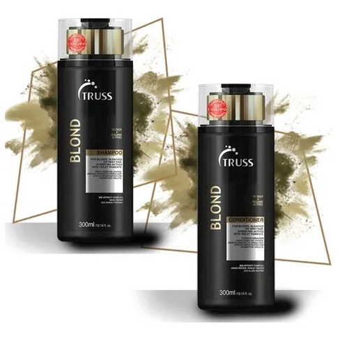 KIT TRUSS Blond Shampoo + Condicionador 300ml