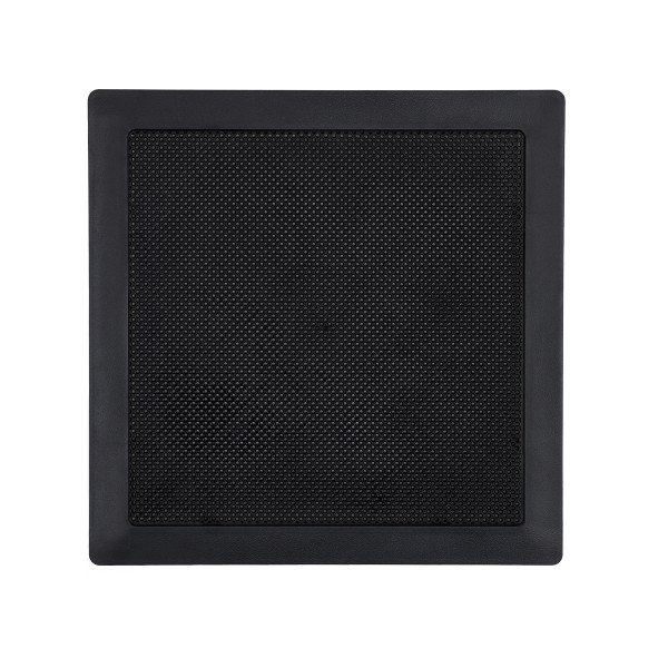 Arandela Quadrada Preta 6 Pol. S/ Alto Falante P/ Teto Gesso em Oferta na Shopee